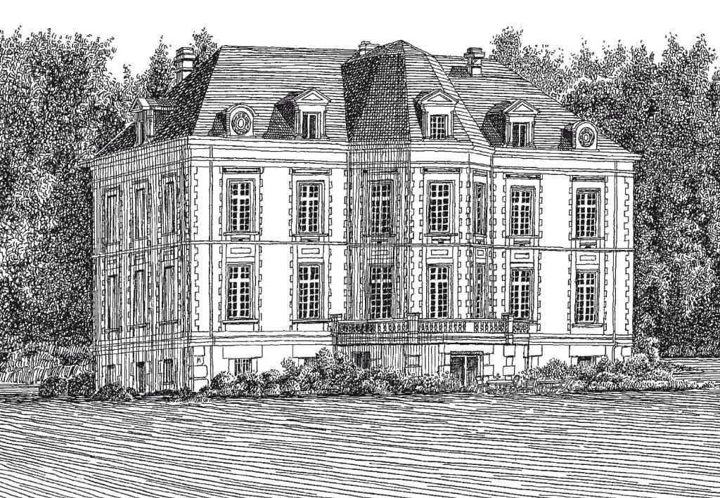 Chateau De La Haye Bed and Breakfast Contigné Zewnętrze zdjęcie